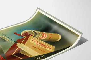 Vintage Medical Poster Against the Flu Artem Legrand
