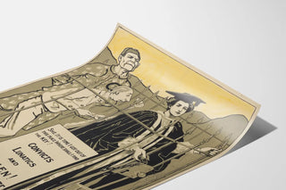 Vintage feminist poster « Convicts Lunatics and Women Have No Vote for Parliament »