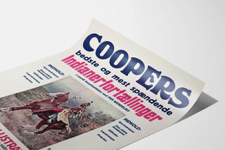 Vintage Poster Coopers Illustrated Indian Stories