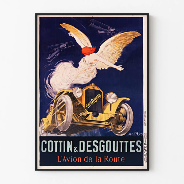 Vintage Poster Cottin & Desgouttes L'Avion de la Route