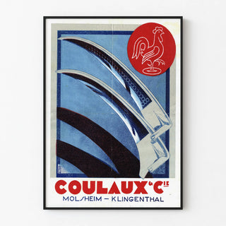 Vintage poster Coulaux & Cie Molsheim-Klingenthal Art Deco