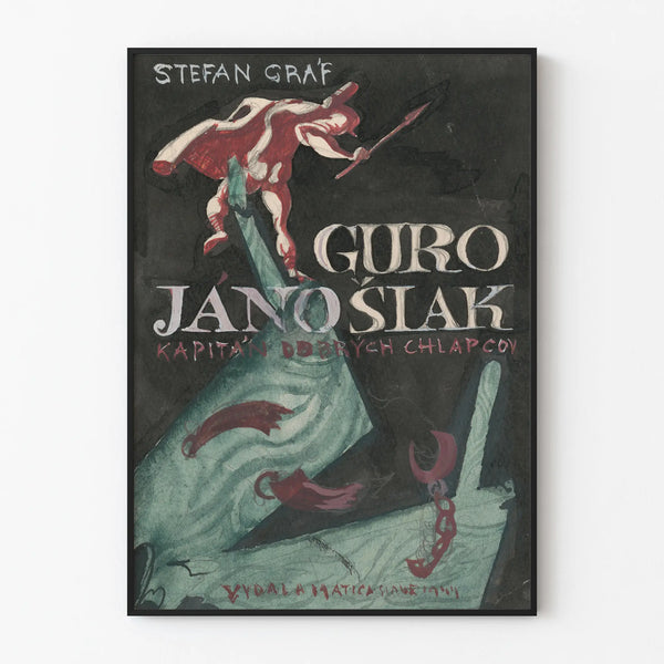 Vintage poster Stefan Graf - Wall decoration Guro Janosiak