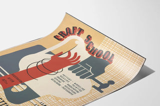 Vintage poster of the Henry Street Settlement craft school
