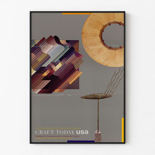 Contemporary American Craft Decorative Poster
