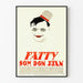 Vintage poster Fatty and Don Juan