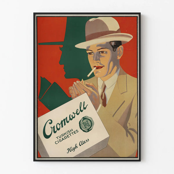 Vintage poster Cromwell Turkish Cigarettes High Class