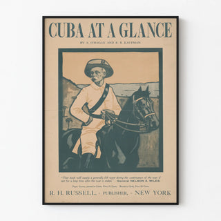 Cuba at a Glance Poster by A. O'Hagan and E.B. Kaufman