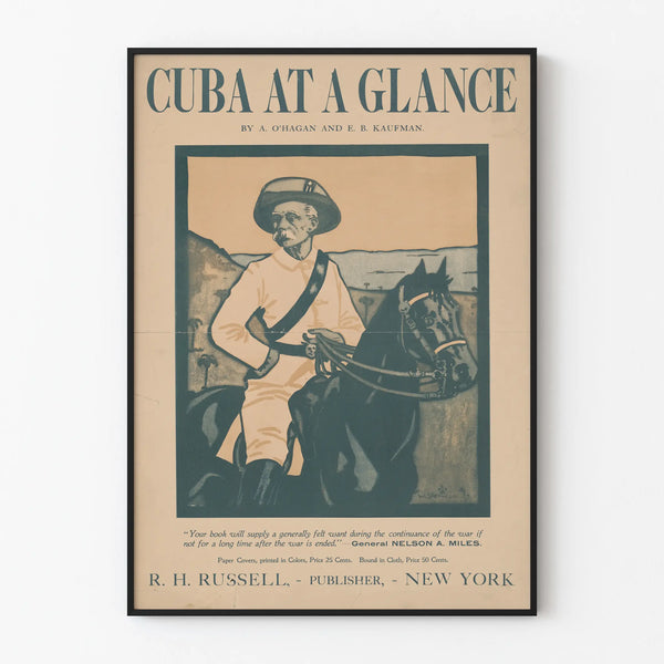 Cuba at a Glance Poster by A. O'Hagan and E.B. Kaufman