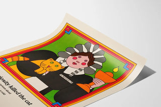 Poster Curiosity Killed the Cat - Inspiring and Educational Wall Decoration