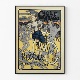 Vintage poster Cycle Arago P. Dufour 81 Rue du Faubourg Saint-Jacques