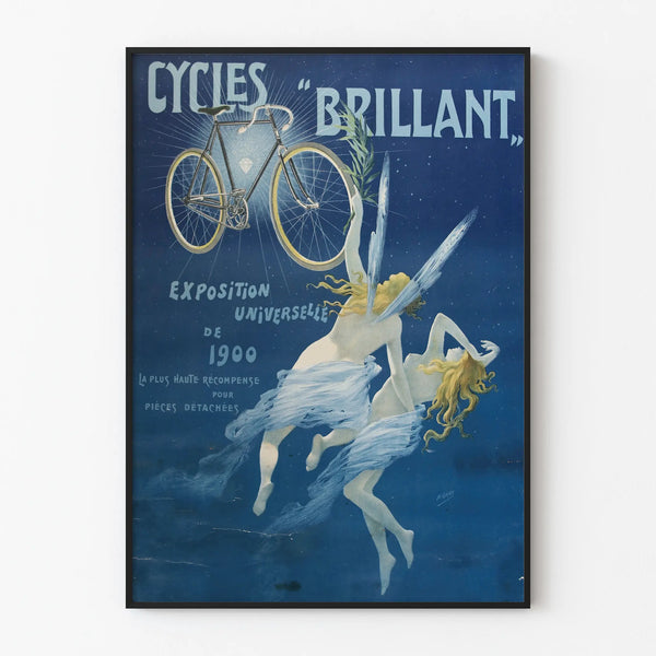 Vintage poster for Cycles Brillant at the 1900 Universal Exhibition