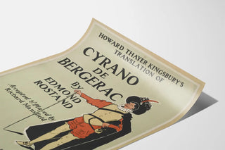 Vintage Poster of Cyrano de Bergerac by Edmond Rostand
