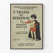 Vintage Poster of Cyrano de Bergerac by Edmond Rostand