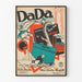 Vintage Dada Poster Fox-trot Graphic Design