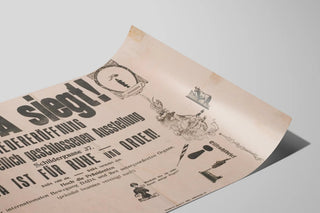 DADA Sieg Poster - Reopening Exhibition Schildergasse 37 — artwork view