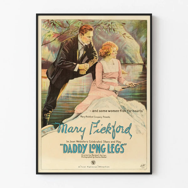 Vintage poster Daddy Long Legs Mary Pickford Wall decoration