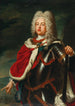Portrait of Frederick Augustus II, Elector of Saxony and King of Poland - Adam Mnyoki — framed artwork on a wall