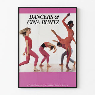 Poster Dancers in Motion by Gina Buntz