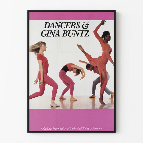 Poster Dancers in Motion by Gina Buntz