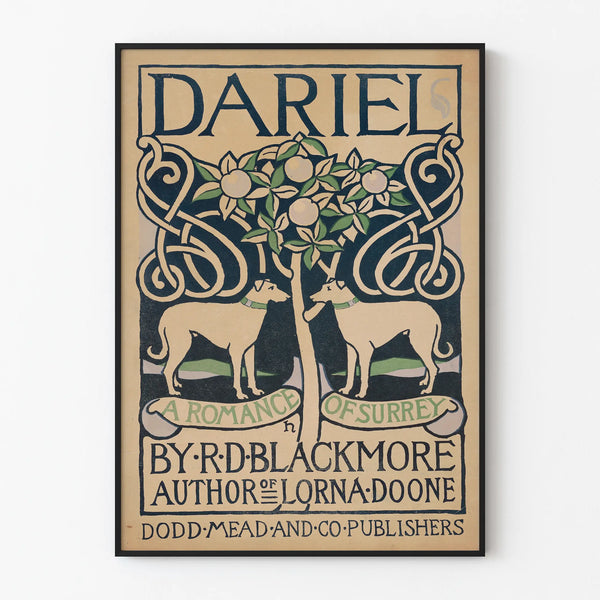 Vintage Dariel Poster - Decorative Romance of Surrey