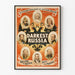Vintage Poster Darkest Russia - Portraits of the Russian Tsars