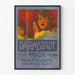 Vintage Darmstadt 1901 Art Exhibition Poster