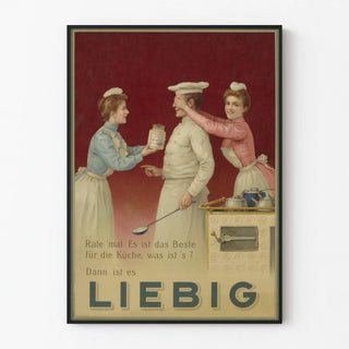 Vintage Liebig poster for the kitchen
