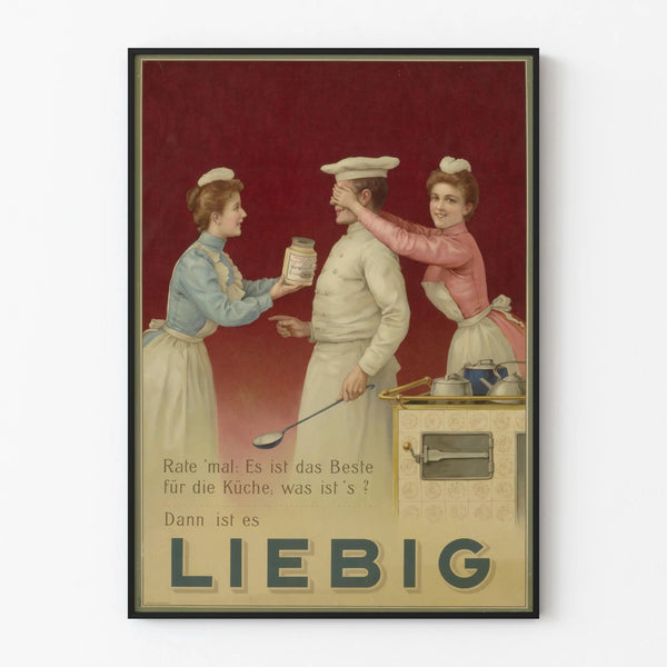 Vintage Liebig poster for the kitchen