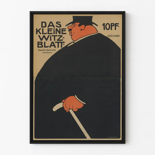 Vintage poster Das Kleine Witzblatt by Julius Klinger