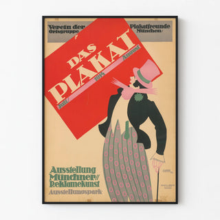 Vintage Poster Das Plakat - Exhibition Munich 1914