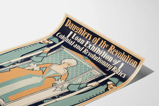 Decorative Poster for the Daughters of the Revolution Exhibition
