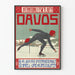 Vintage Poster Davos International Skating 1913