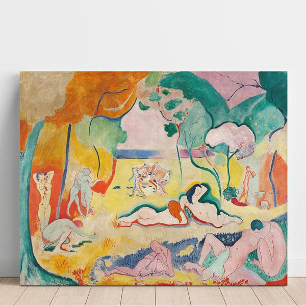 Reproduction of the painting of La Joie de Vivre - Henri Matisse