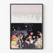 Poster of the exhibition De Best Verzorgde Boeken 2000 at the Stedelijk Museum Amsterdam