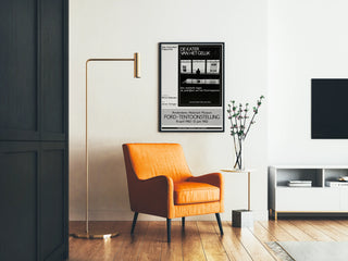 Ford Amsterdam 1982 Exhibition Poster - Photograph by Michel Pellanders