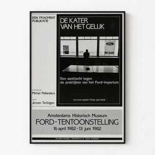 Ford Amsterdam 1982 Exhibition Poster - Photograph by Michel Pellanders