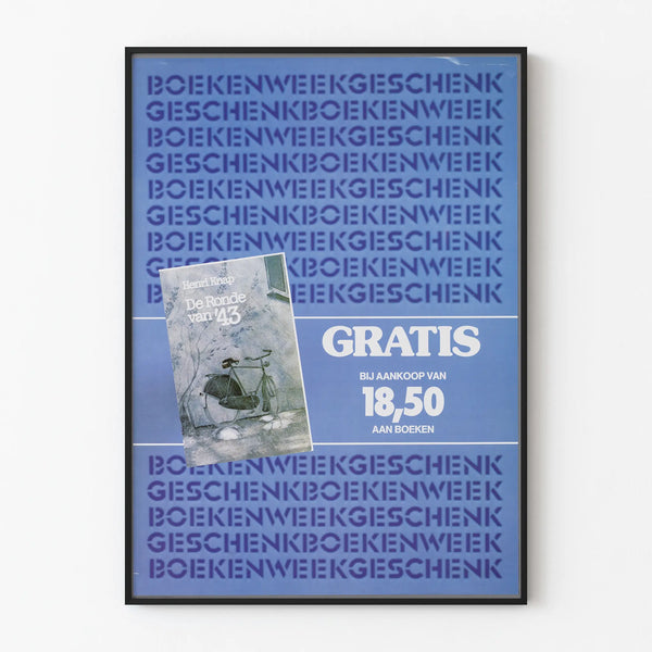 Vintage Poster Boekenweekgeschenk Henri Knap The Tour of '43