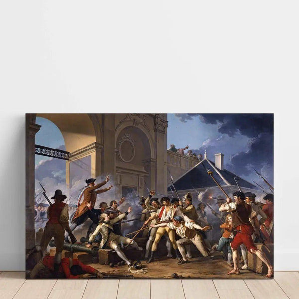 Reproduction of the painting Historical painting - The Nancy Affair by Jean-Joseph Weerts