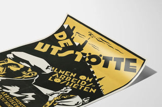 Norwegian Film Poster De Utstötte sur le Chômage