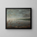 Hunting the swan - de Coninck — framed artwork on a wall