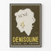 Vintage poster DENISOLINE sulfur lotion against acne
