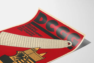 Vintage DCGG Lamp Lighting Poster