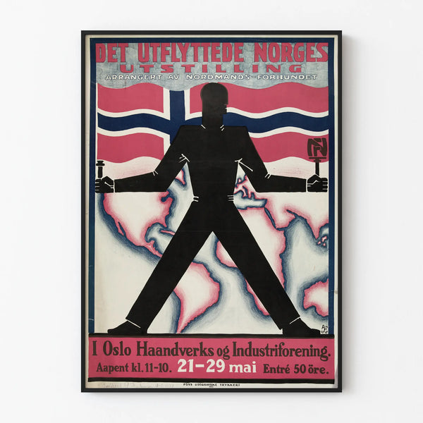 Vintage poster Norway Nordic exposition 1927