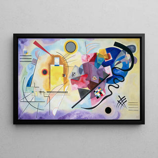 Yellow Red Blue - Wassily Kandinsky | Art print Painting Wall decoration poster copy