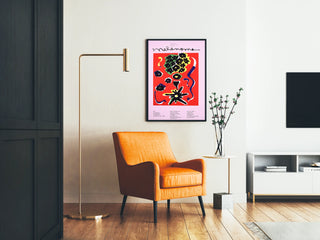 Contemporary Artistic Poster Melanoma Diagnosis and Treatment
