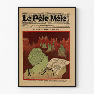 Vintage poster Dialogue of the Dead by André Hellé