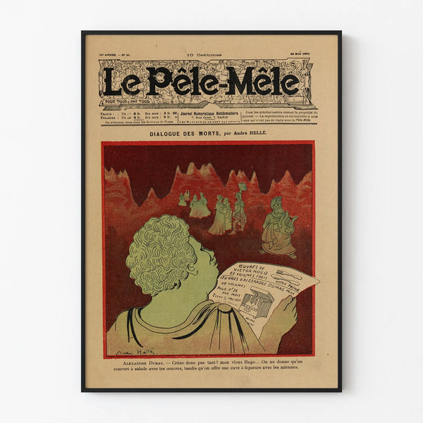 Vintage poster Dialogue of the Dead by André Hellé