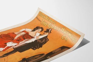 Vintage Poster Dick Ferris Presents The Grace Hayward Co.