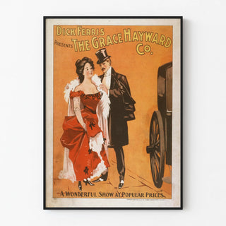 Vintage Poster Dick Ferris Presents The Grace Hayward Co.