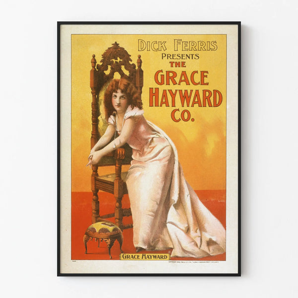 Vintage poster by Grace Hayward Co. by Dick Ferris